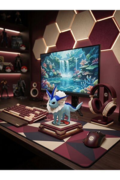 Dest Studio 3D Vaporeon (Pokémon) Figürü (10 cm)
