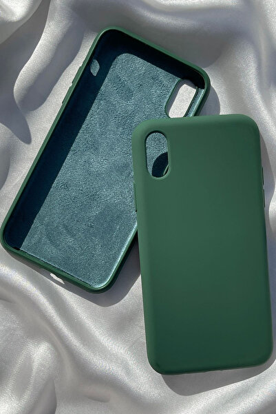 Revasser iPhone XS MAX için Kılıf Lansman Logolu İçi Yumuşak Kadife XS MAX kı...
