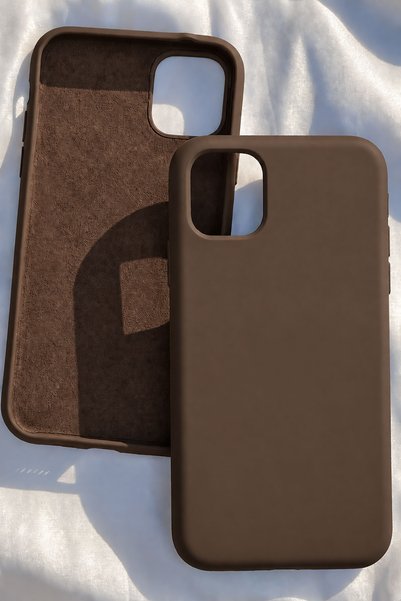 Revasser iPhone 11 Pro için Kılıf Lansman Logolu İçi Yumuşak Kadife 11 Pro kı...