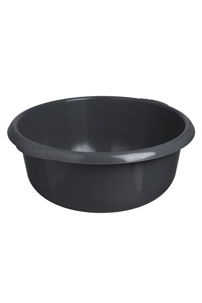 OEM Lighean Rotund din Plastic Antracit 33L - Ligheane, Organizare-Curatare Casa