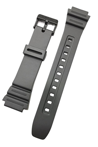 Casio W-216H AE-1200 AE-1300 Orijinal Siyah Renk Silikon Saat Kordonu
