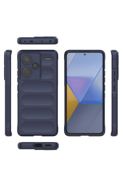 Başkenttekno Xiaomi Redmi Note 13 Pro Plus 5g Case Flexible Tpu Hollowed Out ...