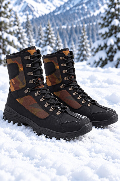 Lucy Shoes JY999 Strike Lace-up Orthopedic Sole Daily Skin Ανδρικές στρατιωτι...