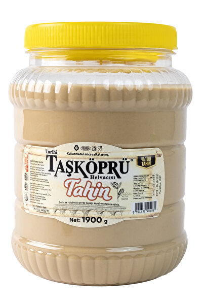 TARİHİ TAŞ KÖPRÜ HELVACISI 1900 Gr. Pet Tahin