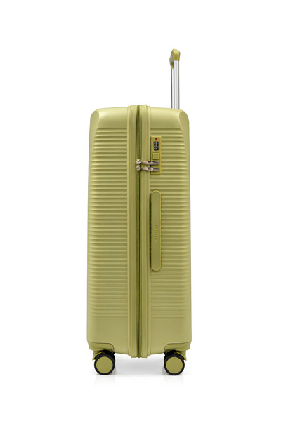 Flieger Luggage مجموعة حقائب سفر FLIEGER من مادة سيليكون ضد الكسر متينة، 3 قطع + حقيبة سفر مقاس 14 هدية مجانية + طقم منظم سفر مجاني