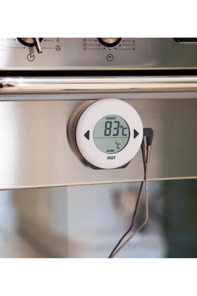 Electronic Temperature Instruments (ETI) DOT | Dijital Fırın Termometresi (Kablo Problu) - Gri