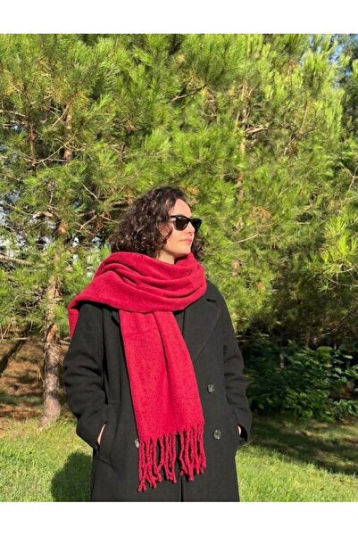 Genel Markalar Püsküllü atkı şal omuz şalı