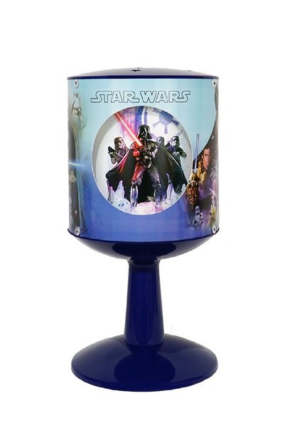 YKC Star Wars Lisanslı Çocuk Odası Masa Lambası Mavi Dekoratif Aydınlatma