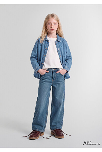 Mavi Lory 90S Hazy Indigo Blue Denim Trousers 7010036-A4159