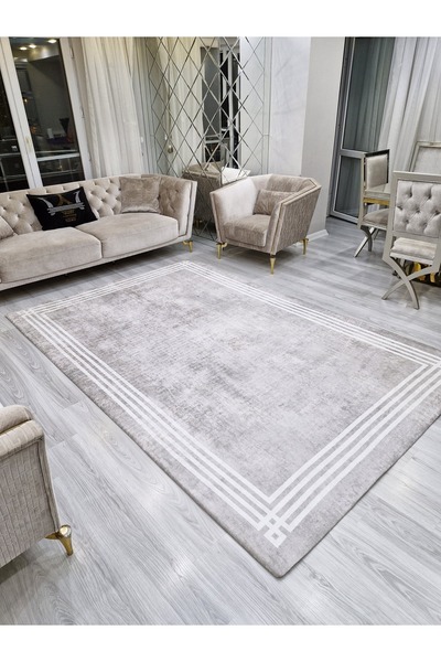 ALLGELSİN Plus Size Rug Cover Size 9 m² 250x350 cm or 12 m² 300x400 cm Washab...