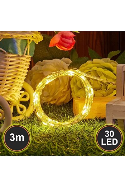 KULVARAVM 3mt Peri Led Dekoratif Led Parti Malzemesi Hediyelik Eşya