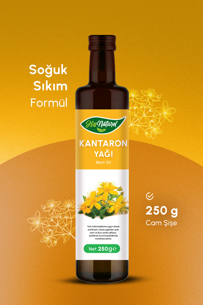 His Naturel Pure Natural St. John's Wort Oil 250 ml