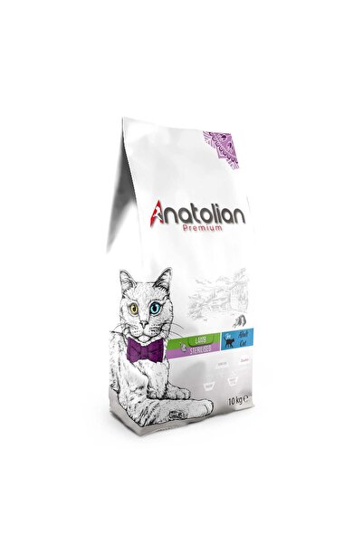 Anatolian Premium Kuzulu Kısırlaştırılmış Kedi Maması 10 kg