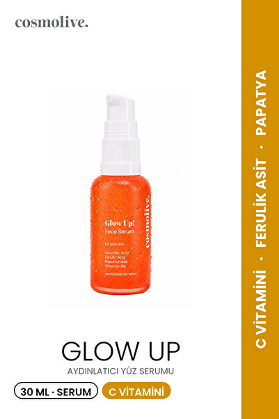 Cosmolive Profesyonel C vitamini Yüz Serum | Aydınlatıcı | Askorbik Asit | Fe...