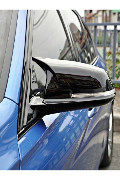 BMW F20 F30 Uyumlu Yarasa Ayna Kapağı Piano Black (Tırnaklı)
