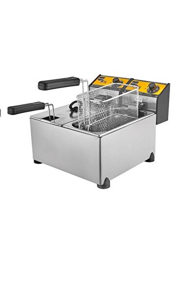 Remta R92 3 + 3 lt İkili Kapaklı Elektrikli Fritöz 5000 W