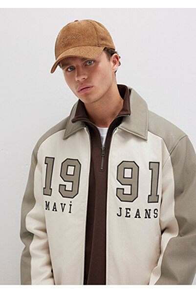 Mavi Mvjns Embroidered Brown Velvet Hat 0911928-89465