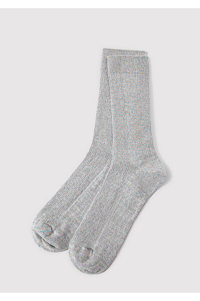 Mavi Silvery Gray Boot Socks 1912747-70077