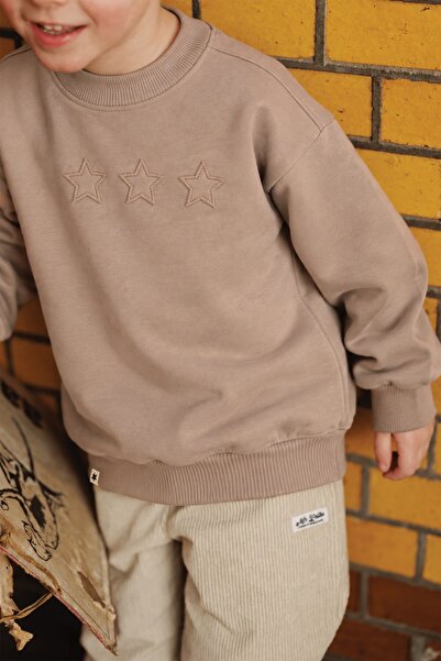 Cigit İnce Mevsimlik Sweatshirt 1-7 Yaş S Vizon