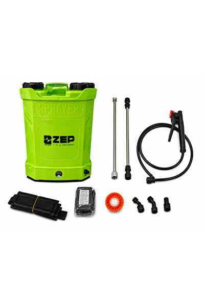 Zep Pompă de stropit cu acumulator ZEP, 10 L, 8 Ah, 5,5 bar, lance inox teles...