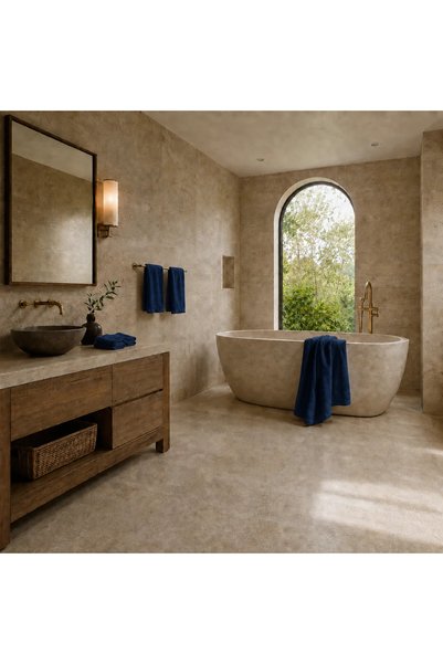 The Cotton Connection Ultra Soft 6-Piece Towel Set – 2 Bath, 2 Hand & 2 Face Towels, 600 GSM, Plush & Durable
