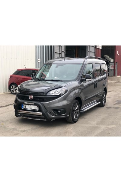 EserOtoAksesuar Fiat Doblo Uyumlu (2010 Sonrası Yeni ) Poliüretan Ön Koruma