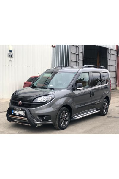EserOtoAksesuar Fiat Doblo Uyumlu (2010 Sonrası Yeni ) Poliüretan Ön Koruma