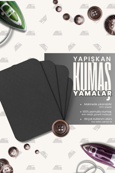 FANTASTIC ARMA Ütü Ile Yapışan Dokuma Arma Patch Kot ve Kıyafetler İçin (GRİ) Yama Kolay Uygulama