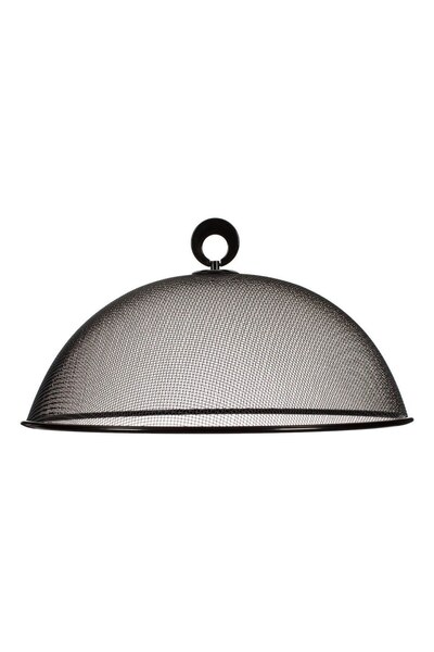 OEM Capac Negru cu Plasa pentru Protejarea Alimentelor Ø29x10cm - Plase Prote...