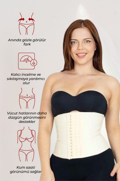 Ymnshaper Corset scurt din latex Yamuna