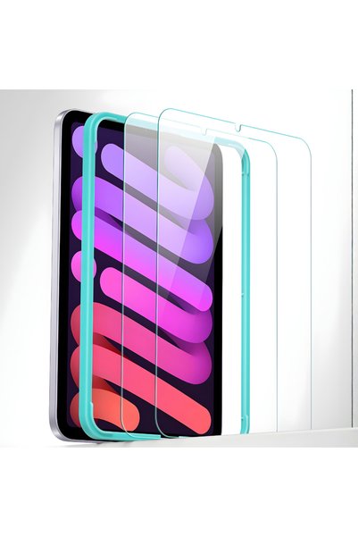 ESR واقي زجاجي مقوى شفاف كريستالي لجهاز iPad mini 7/6 شفاف