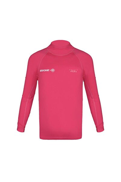 Beuchat Rash Guard Kids, ATOLL Long Sleeve, Pink