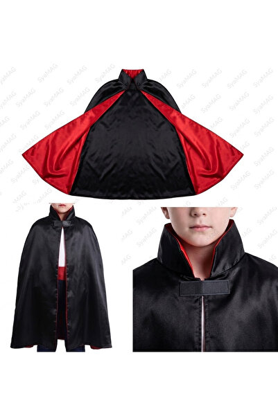 SyaMAG Costum de vampir, pentru copii, tema Halloween, marime universala