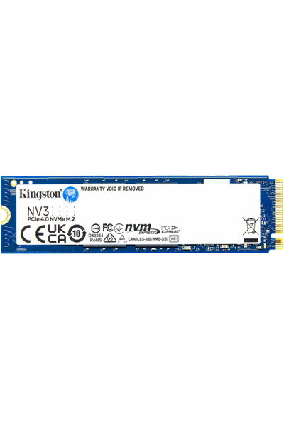 Kingston Solid State Drive (SSD) NV3, 4TB, PCIe 4.0 NVMe, M.2.