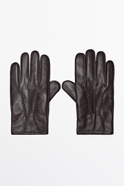 Massimo Dutti Napa deri eldiven