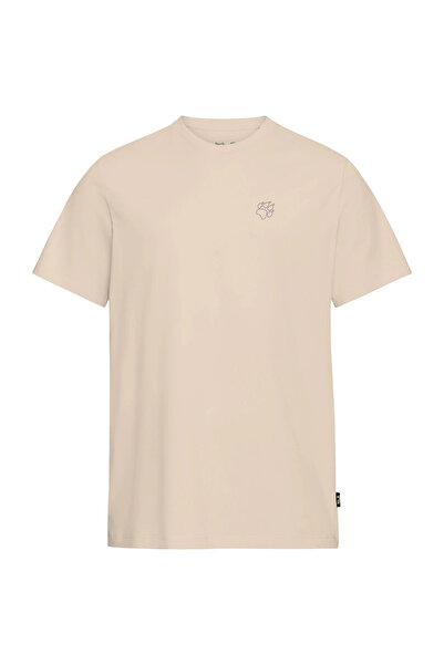 Jack Wolfskin Tricou bărbătesc Celebrate The Paw SS 2026-Bej-S