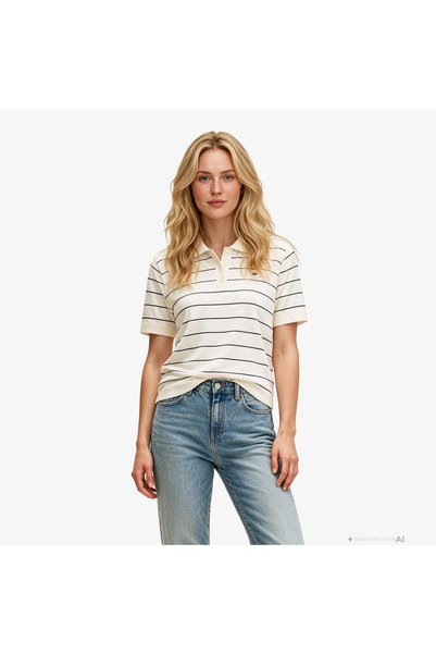 Tommy Hilfiger Stitch Mini Kadın Beyaz Triko