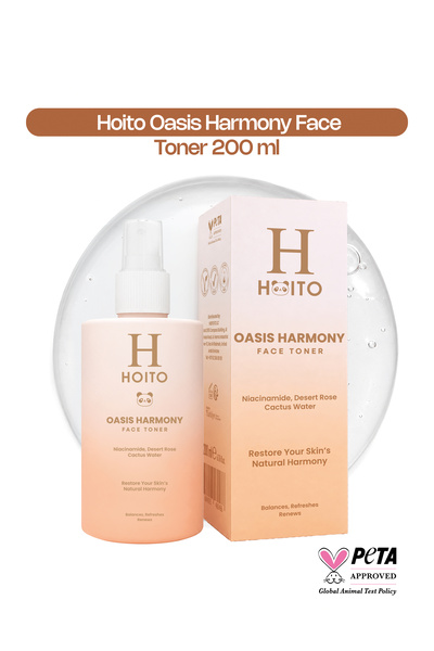 Hoito Oasis Harmony Face Toner – Facial Tonic Containing Niacinamide, Desert ...