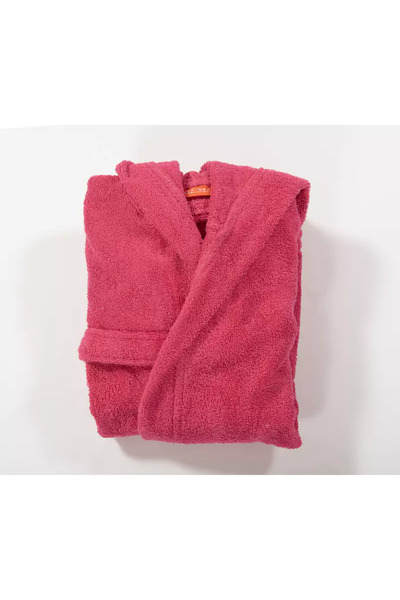 Nef Nef Homeware Παιδικό Μπουρνούζι με Κουκούλα Φούξια Nef-Nef Homeware 08