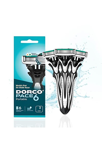 Dorco Pace 6 Bıçaklı Kullan At Tıraş Bıçağı 3lü