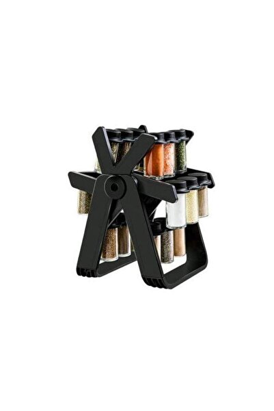 Sanlux Set de 18 recipiente pentru condimente cu suport rotativ, 360 °   Orga...