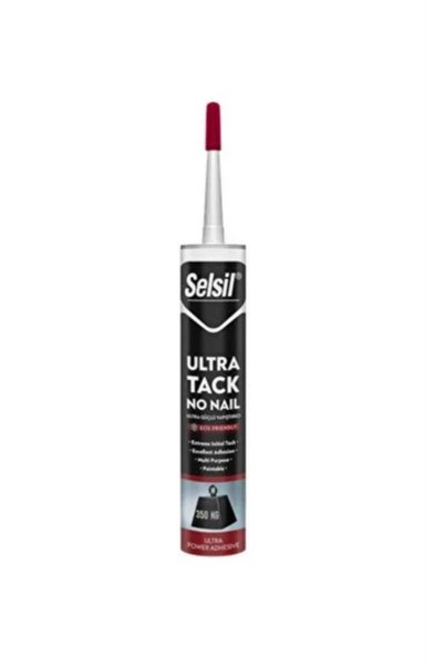 Selsil Ultra Tack 290 ML – Güçlü Korniş ve Montaj Yapıştırıcısı