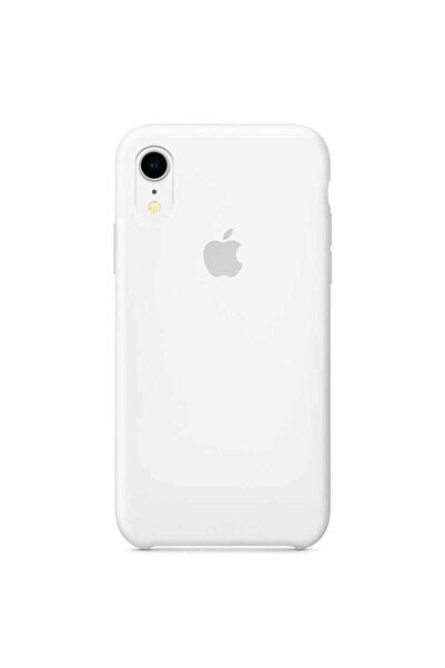 Apple iPhone XR Λευκή Θήκη Σιλικόνης