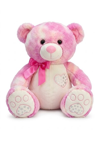Generic Brand Plush Bear with Star Nose 35 Cm Blue - BLUE WATER WORLD