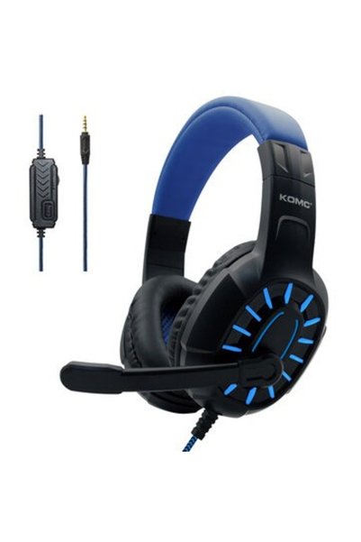 Komc M202 Ακουστικά Gaming Μπλε