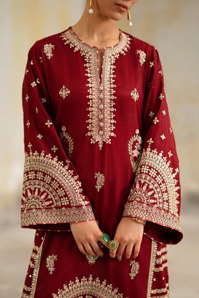 Bazm-A Fashion Atelier LUXURY COUTURE DRESS-2 PCS