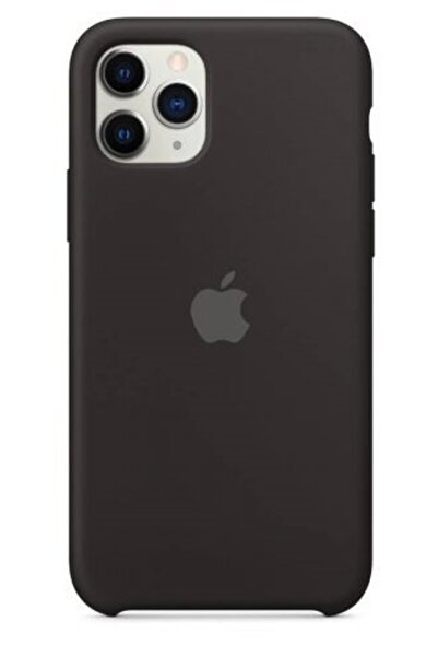 Apple iPhone 11 Pro Max Μαύρη Θήκη Σιλικόνης