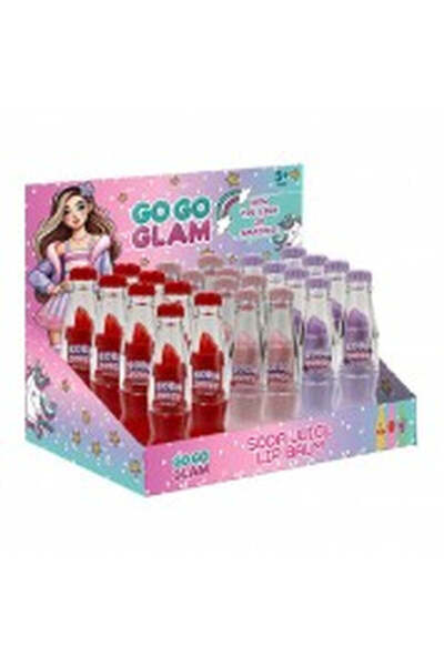 Luna Toys Go Go Glam Βάλσαμο Χειλιών Αναζωογονητικό σε 3 Σχέδια - 1 Τεμάχιο