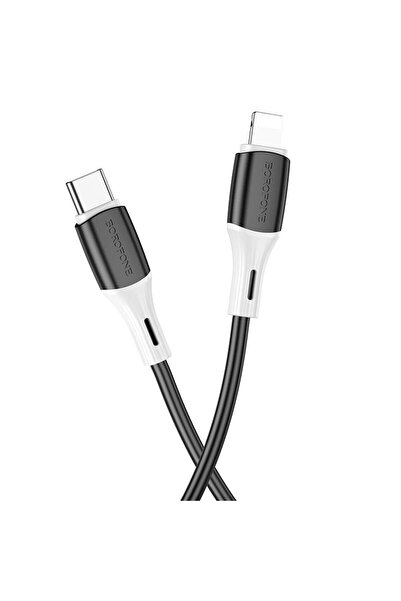 Borofone Cablu De Date Bx79 Type C - Lightning 20W 1M Ignifug - Negru