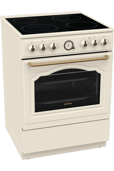 Gorenje ΗΛΕΚΤΡΙΚΗ ΚΟΥΖΙΝΑ GECS6B70CLI ΣΕΙΡΑ CLASSICO, ΜΑΓΕΙΡΕΜΑ ΜΕ ΑΤΜΟ, ΦΡΙΤ...